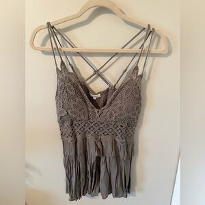 La Miel Boutique strappy blouse